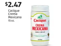 Aldi Cacique Crema Mexicana offer