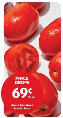 Aldi Roma Tomatoes offer