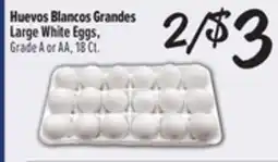 El Super Fresh Huevos Blancos Grandes offer