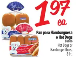 El Super Fresh Pan para Hamburguesa o Hot Dogs Bimbo offer