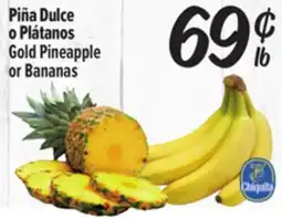 El Super Fresh Piña Dulce o Plátanos offer