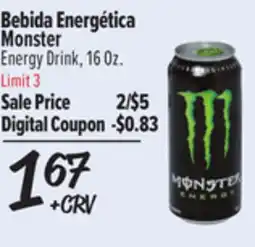 El Super Fresh Bebida Energética Monster offer