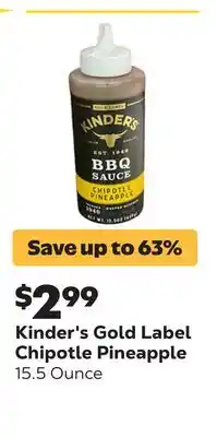 Grocery Outlet Gold Label Chipotle Pineapple offer