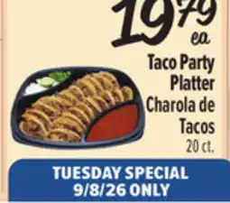 El Super Fresh Taco Party Platter offer