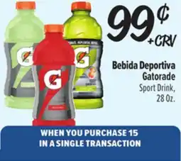 El Super Fresh Bebida Deportiva Gatorade offer