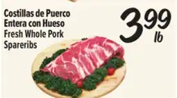 El Super Fresh Costillas de Puerco Entera con Hueso offer