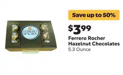 Grocery Outlet Hazelnut Chocolates offer