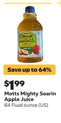 Grocery Outlet Soarin Apple Juice offer
