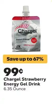 Grocery Outlet Strawberry Energy Gel Drink offer