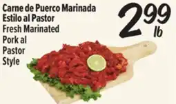 El Super Fresh Carne de Puerto Marinada Estilo al Pastor offer