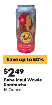 Grocery Outlet Maui Wowie Kombucha offer