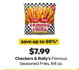 Grocery Outlet Checkers & Rally's Famous Seasoned Fries offer