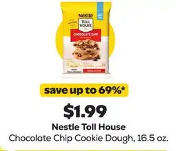 Grocery Outlet Nestle Toll House Chocolate Chip Cookie Dough offer