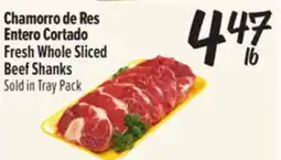El Super Fresh Chamorro de Res Entero Cortado offer