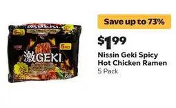 Grocery Outlet Geki Spicy Hot Chicken Ramen offer