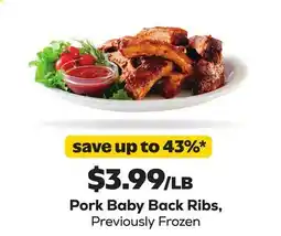 Grocery Outlet Pork Baby Back Ribs offer