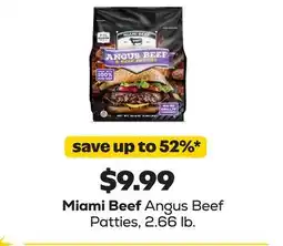 Grocery Outlet Miami Beef Angus Beef Patties offer