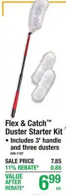 Menards Flex & Catch Duster Starter Kit offer