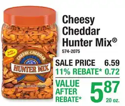 Menards Hunter Mix Cheesy Cheddar Hunter Mix offer