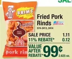 Menards Fried Pork Rinds offer