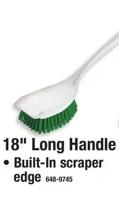 Menards 18 Long Handle Scrub Brushes offer