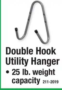 Menards Double Hook Utility Hanger offer