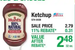 Menards Hunt's Ketchup offer
