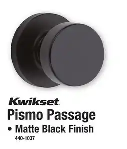 Menards Kwikset Pismo Passage offer