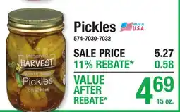 Menards Pickles offer
