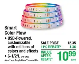 Menards Smart Color Flow offer