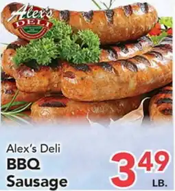 Eurofresh Market Alex's Deli BBQ Sausage offer