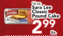 Eurofresh Market Sara Lee Classic Pound Cake offer