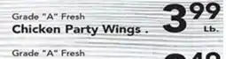 Eurofresh Market Grade A Fresh Chicken Party Wings offer