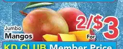 Eurofresh Market Jumbo Mangos offer