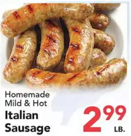 Eurofresh Market Homemade Mild & Hot Italian Sausage offer