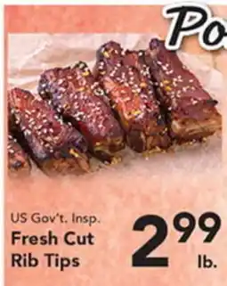 Eurofresh Market US Gov't. Insp. Fresh Cut Rib Tips offer