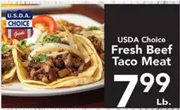Eurofresh Market USDA Choice Fresh Beef Taco Meat offer