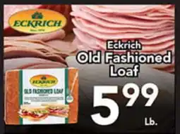 Eurofresh Market Eckrich Old Fashioned Loaf offer