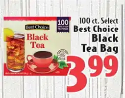 Eurofresh Market 100 ct. Select Best Choice Black Tea Bag offer