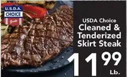 Eurofresh Market USDA Choice Cleaned & Tenderized Skirt Steak offer