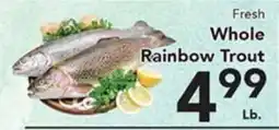Eurofresh Market Fresh Whole Rainbow Trout offer