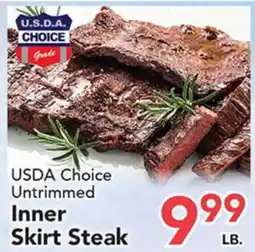 Eurofresh Market USDA Choice Untrimmed Inner Skirt Steak offer