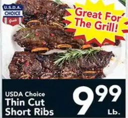 Eurofresh Market USDA Choice Thin Cut Short Ribs offer