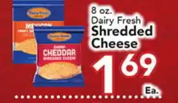Eurofresh Market Dairy Fresh Shredded Cheese offer