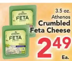 Eurofresh Market Athenos Crumbled Feta Cheese offer