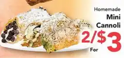 Eurofresh Market Homemade Mini Cannoli offer