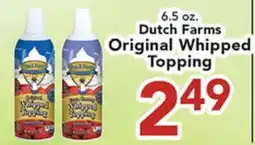 Eurofresh Market Dutch Farms Original Whipped Topping offer