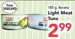 Eurofresh Market 185 g. Baraka Light Meat Tuna offer