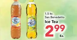 Eurofresh Market 1.5 ltr. San Benedetto Ice Tea offer