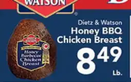 Eurofresh Market Dietz & Watson Honey BBQ Chicken Breast offer